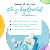 سرم هیالورونیک اسید ۳ درصد با ویتامین ب سیمپل اصل آبرسان عمقی پوست ۳۰ میل