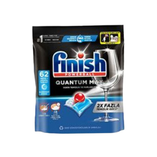 قرص ماشین ظرفشویی فینیش مدل کوانتوم مکس بسته 62عددی
