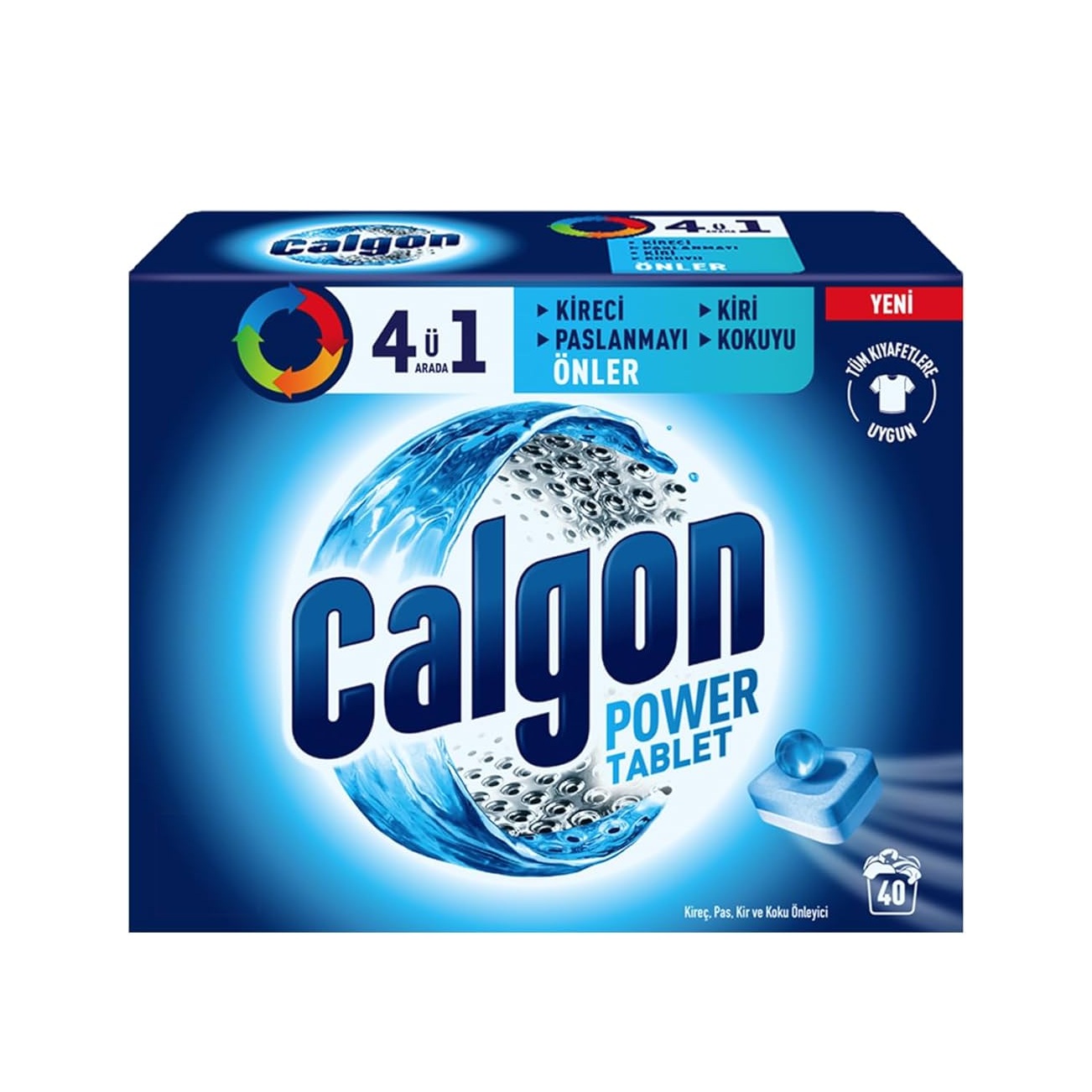 قرص کالگون 15 عددی جلوگیری از رسوب آهک و محافظت از ماشین لباسشویی