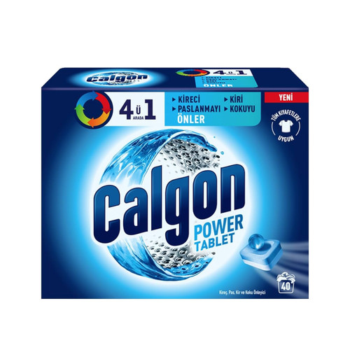 قرص کالگون 15 عددی جلوگیری از رسوب آهک و محافظت از ماشین لباسشویی