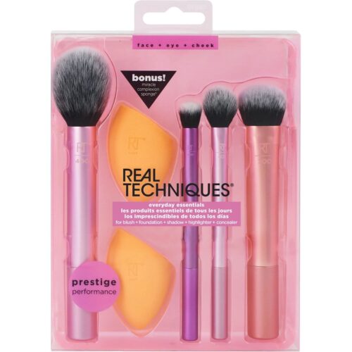 1721505476_8811.jpg ست براش دو پد ریل تکنیک مدل Makeup Brush Set (واردات قانونی ارسال از منطقه آزاد ارس) | مجموعه ۶ عددی برای آرایش کامل صورت و چشم