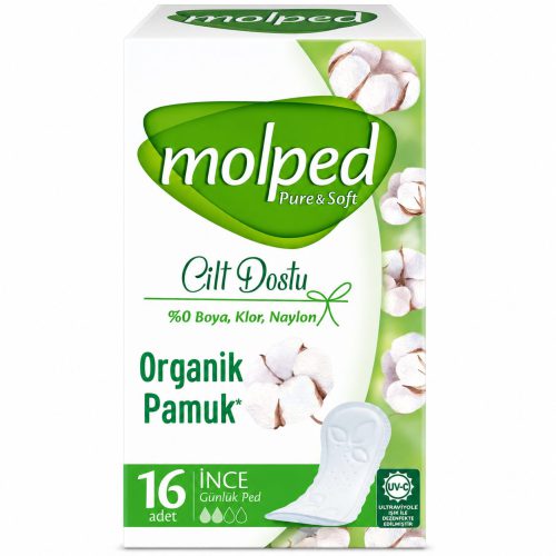 تصویر نوار بهداشتی روزانه مولپد Molped P&S Günlük Ped Light 16 عددی