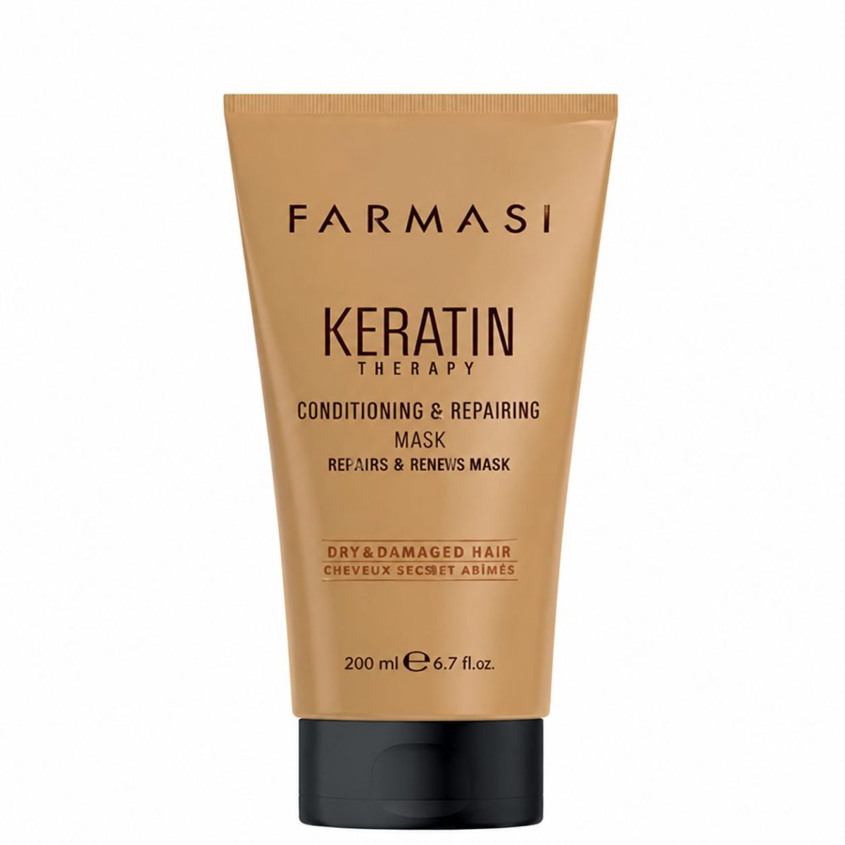 ماسک موی ترمیمکننده فارماسی FARMASi Professional Keratin Therapy تصویر ماسک موی ترمیمکننده فارماسی FARMASi Professional Keratin Therapy