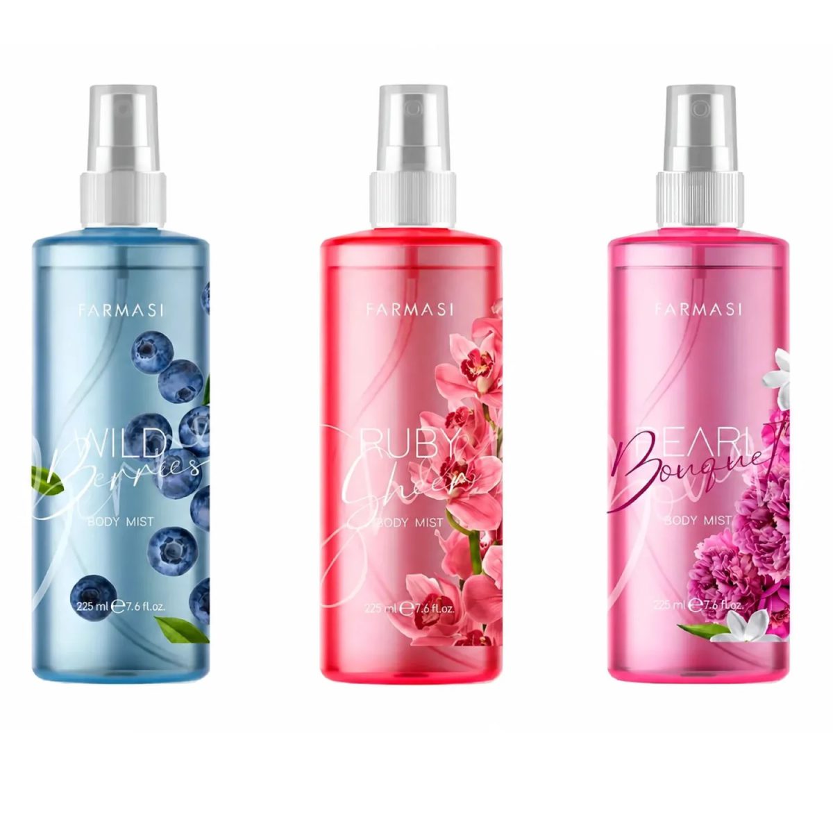بادی میست و اسپری بدن خوشبو کننده فارماسی Farmasi Body Mist 225ml