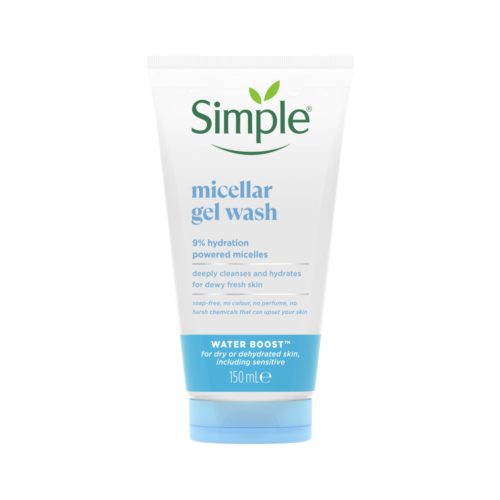 BE33CAEE-E7AB-469C-BA41-8526B553C29D ژل شستشوی صورت میسلار واتر بوست آبرسان سیمپل (Simple Micellar Gel Wash Water Boost) سیمپل 150ml (واردات قانونی ارسال از منطقه آزاد ارس)