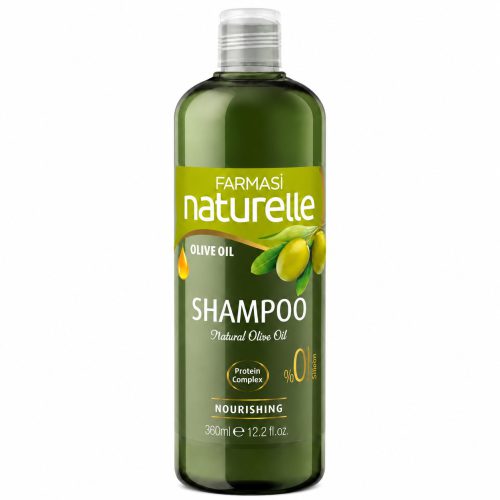 شامپو مو روغن زیتون نچرال‌تراپی (Farmasi Naturelle Olive Oil Shampoo) فارماسی 360ml واردات قانونی ارسال از منطقه آزاد ارس