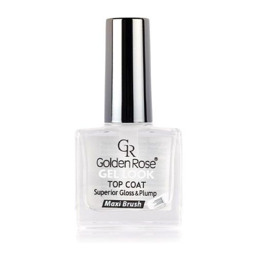 1-28 تاپ کات ژل لوک گلدن رز Gel Look حجم ۱۰.۵ میل اورجینال ایجاد جلوه ژلی و درخشش فوقالعاده