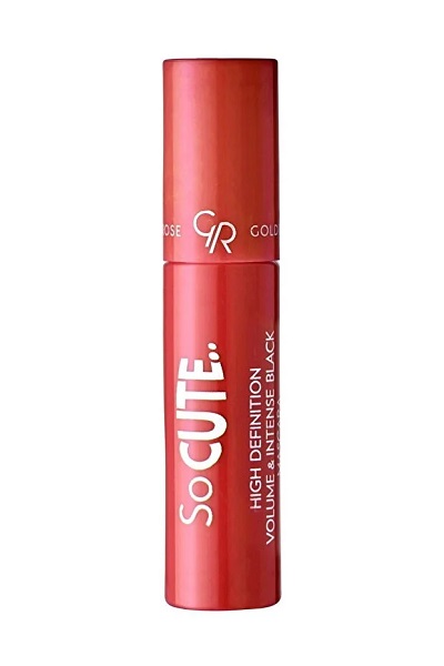 ریمل مینی گلدن رز مدل So Cute Intense Volume حجم ۲.۵ میل اورجینال حجم‌دهنده، بلندکننده و لیفت‌کننده مژه