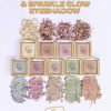 سایه چشم براق گلدن رز Sparkle Glow در چند شید تصویر سایه چشم براق گلدن رز Sparkle Glow در چند شید