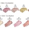 سایه چشم براق گلدن رز Sparkle Glow در چند شید تصویر سایه چشم براق گلدن رز Sparkle Glow در چند شید