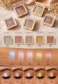 سایه چشم براق گلدن رز Sparkle Glow در چند شید تصویر سایه چشم براق گلدن رز Sparkle Glow در چند شید