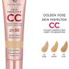 تصویر کرم پودر سی‌سی لایت گلدن رز مدل Skin Perfector CC