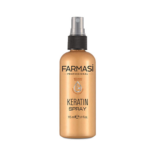 Farmasi-Keratin-Therapy-Revitalizalo-permet-115ml اسپری دوفاز کراتین فارماسی حجم ۱۱۵ میل اورجینال ترمیمکننده و نرمکننده موهای خشک و آسیبدیده