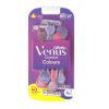تیغ یکبارمصرف زنانه ژیلت ونوس Comfort Colours بسته ۴ عددی اورجینال (واردات قانونی ارسال از منطقه آزاد ارس) | اصلاح نرم با ۳ تیغه و دسته رنگی