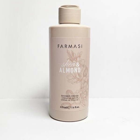 کرم شوینده بدن فارماسی (Farmasi) مدل Shea Butter & Almond حجم ۲۲۵ میلیلیتر کرم شوینده بدن فارماسی (Farmasi) مدل Shea Butter & Almond حجم ۲۲۵ میلیلیتر